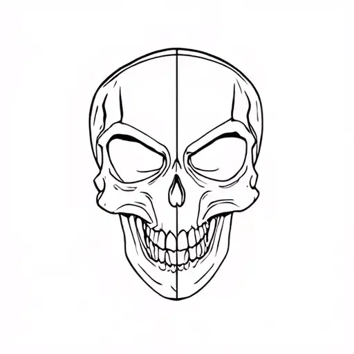 423 Numbers Harley Davidson Skull