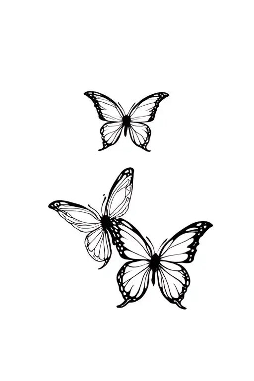 Two Butterflies