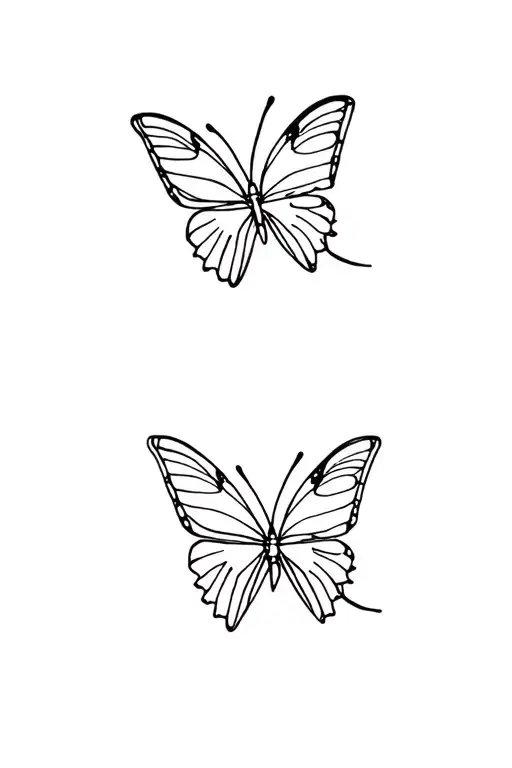 Two Butterflies
