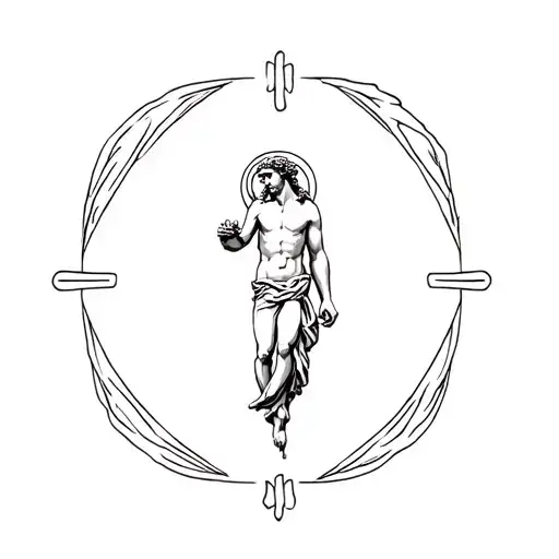 Greek Statue Asclepius