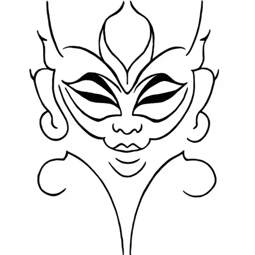 Kabuki Mask