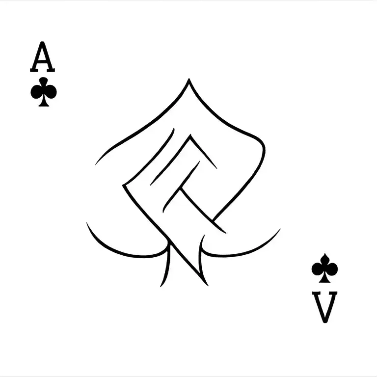 Ace Of Spades Card