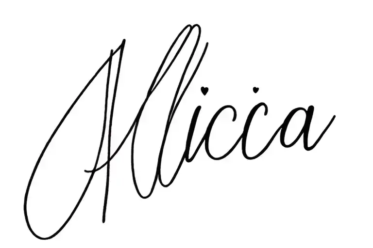 Name Alicia