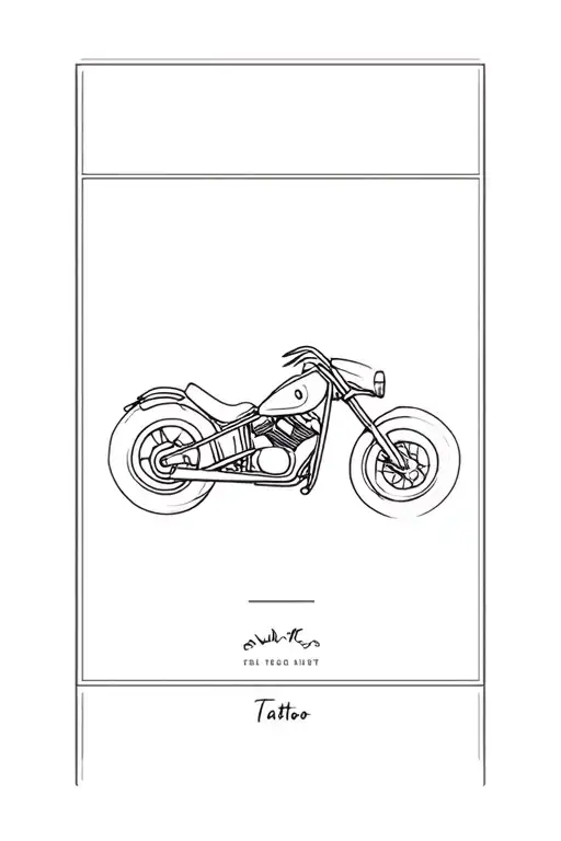 Motor Bike And Horse