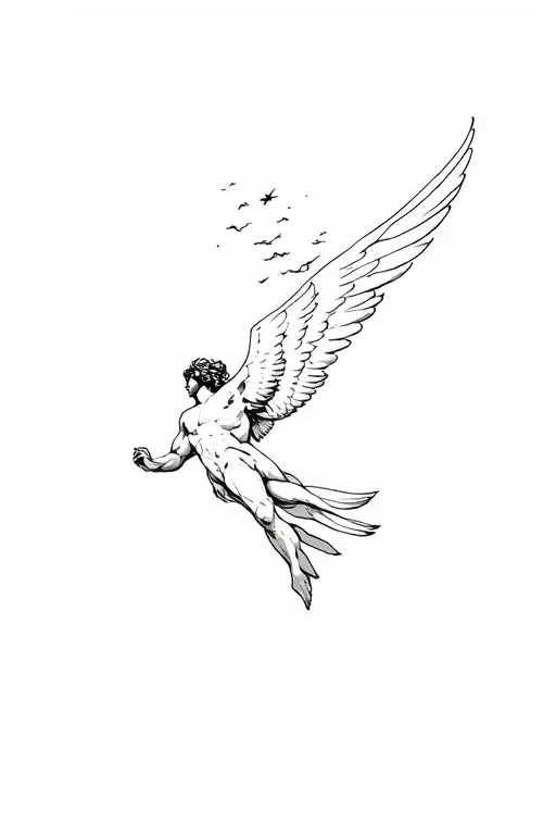 Icarus Falling From The Sky