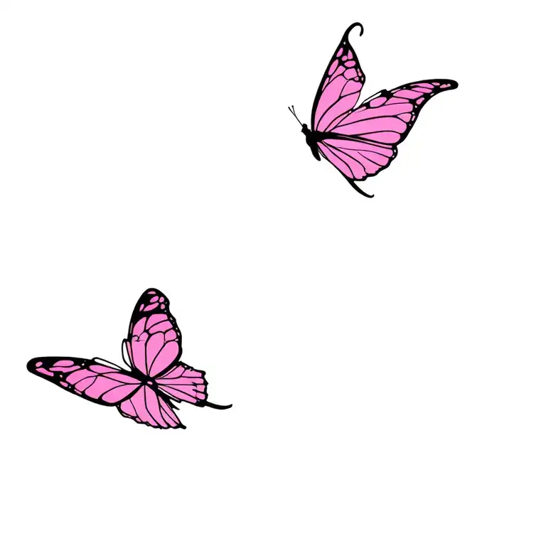 Fuck Cancer Butterfly Flying