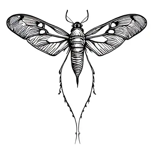 Moth Tattoo idea