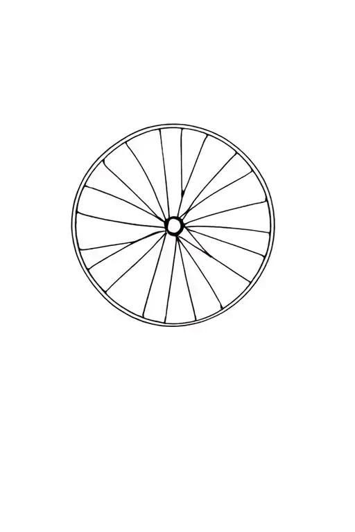 Small Race Bike Wheel