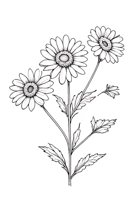 Chrysanthemum And Daisy Flower