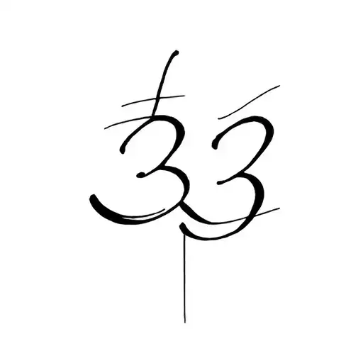 33 Number Written