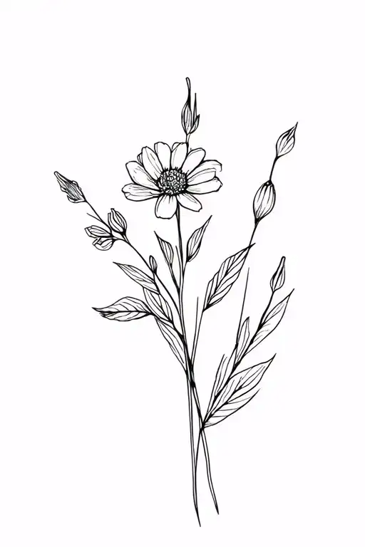 Birth Flower Bouquet