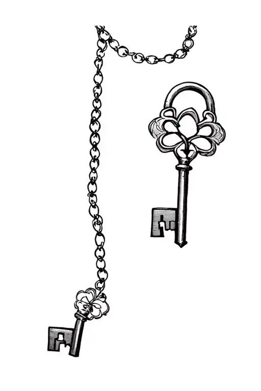 Chastity Lock And Key