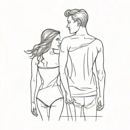 A Tattoo That Represents The Bond Between Brother And Sister