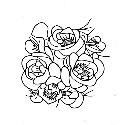 Pumpkin With Flowers