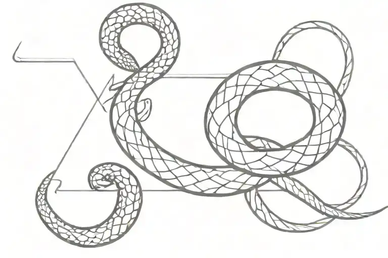 Scorpio Star Sign Combined With A Snake