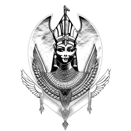 Egypt Valkyrie Royalty Wolf Gypsy Goddess Phoenix