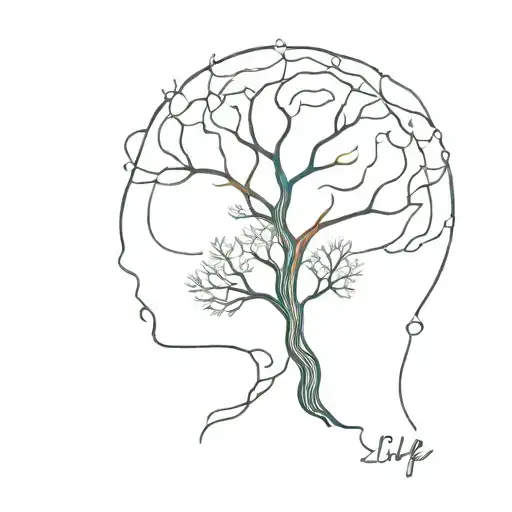 Messy Brain And Tree Of Life