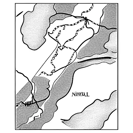 Suffolk River Orwell Nautical Map