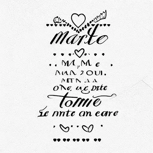 Line Art Celebrating Wedding Matt And Toni Feb 17 2023 And Please Incorporate The Date And Names