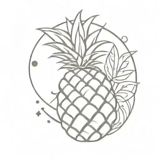 Moon Phase Pineapple