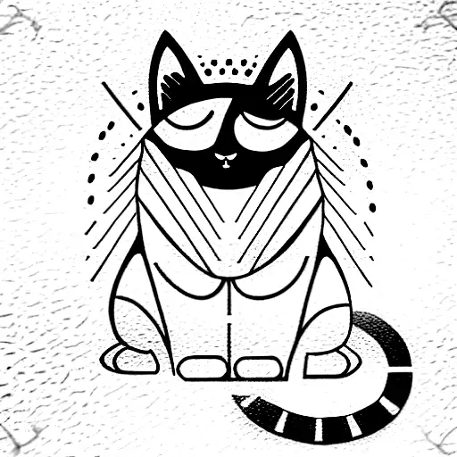 Misterious Cat Walking By