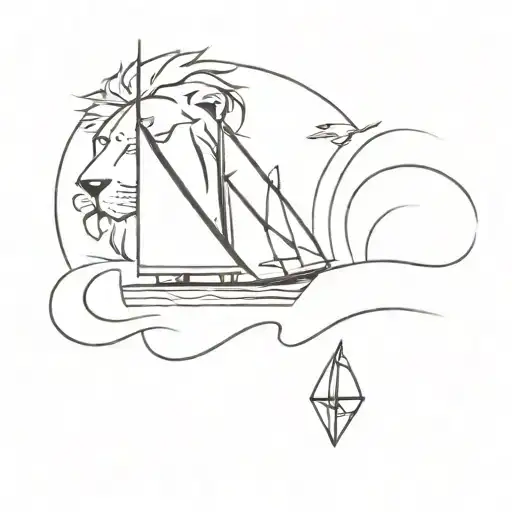 Lion Swallow Sailboat Sailing