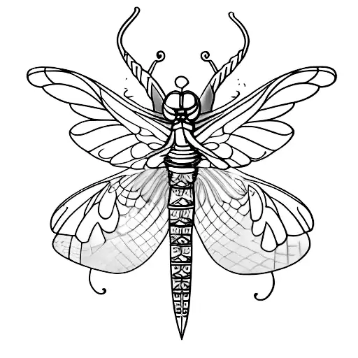 Sword With Dragonfly Wings