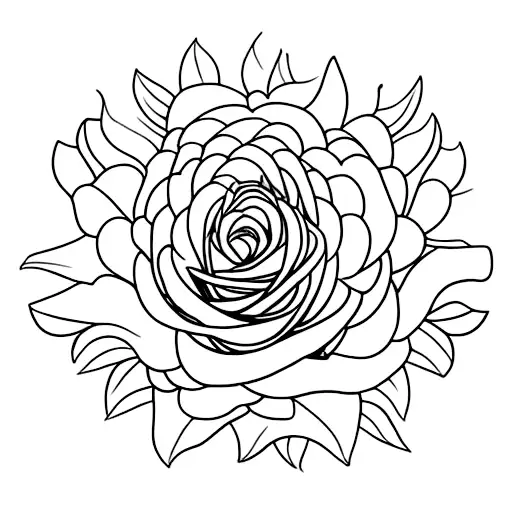 Rose Chrysanthemum Lenore