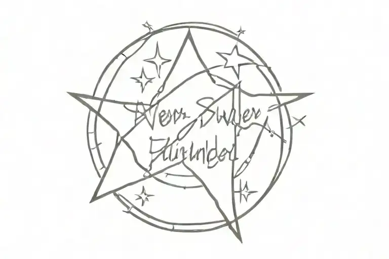 Never Surrender With Star And 1906 Date