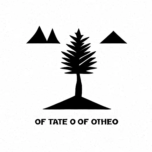 State Of Ohio With A Tree In The Background