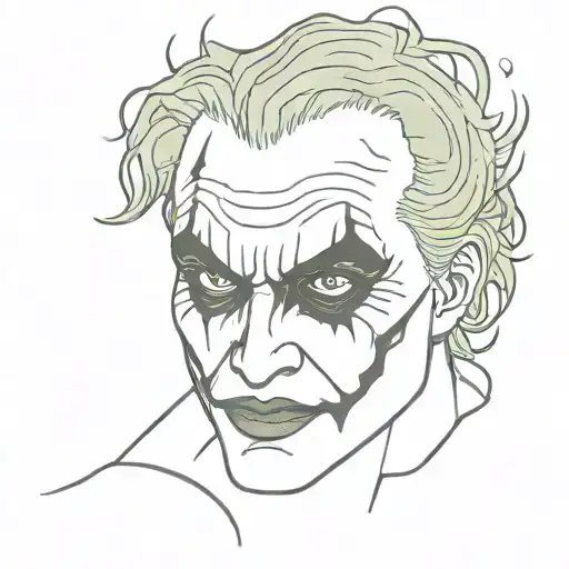 The Dark Knight Joker's Face Paint