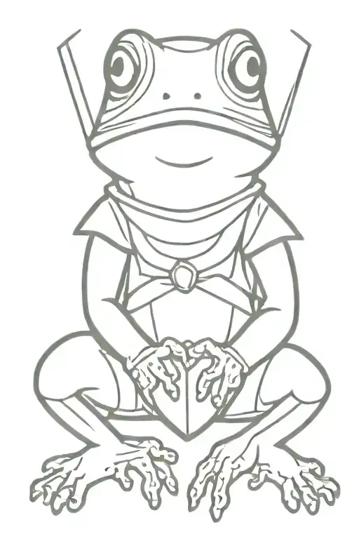 Frog In Knight Armor
