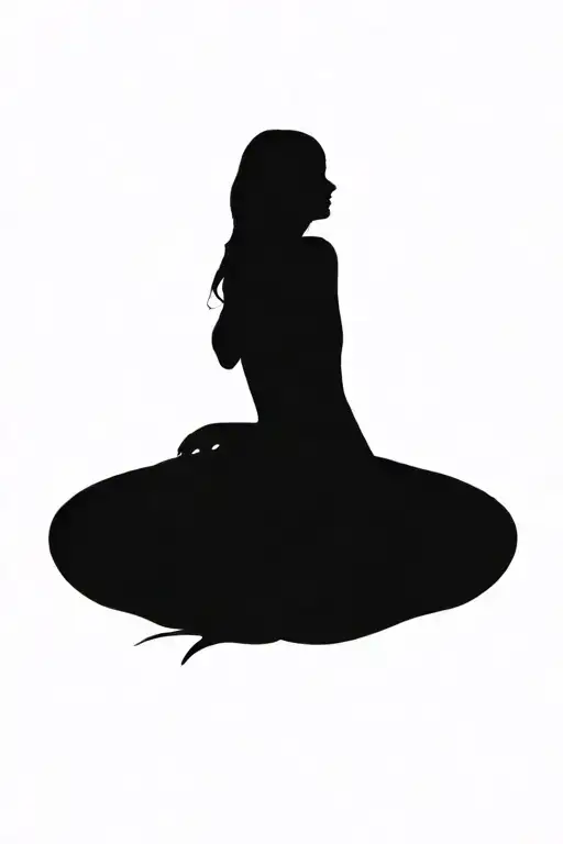 Badass Mermaid Swimming