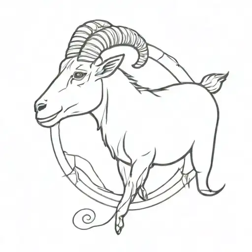 Goat For Birth Month