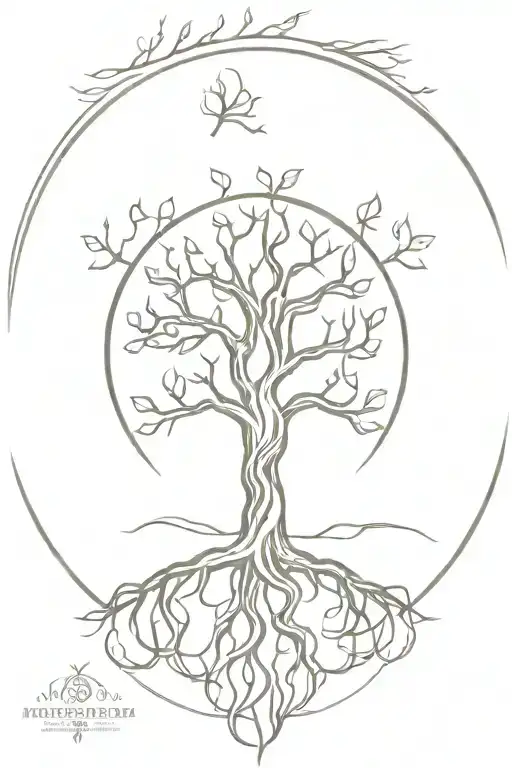 Norse Yggdrasil Tree