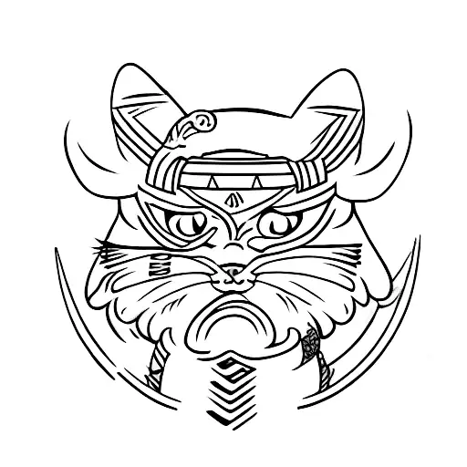 Samurai Cat