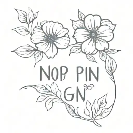 No Pain No Gain With Flowers