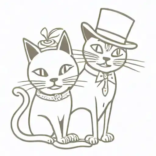 Crazy Hatmaker And Chesire Cat