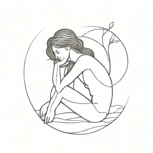 Drowned In Thought Abstract