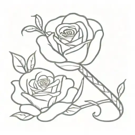 Red Rose Cross Betterfly Snake