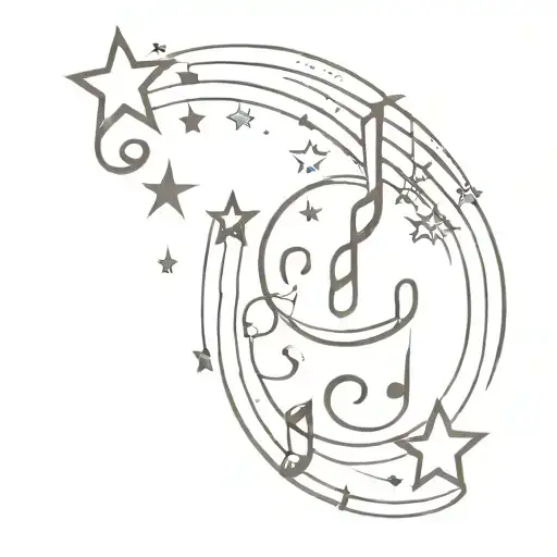 Stars Music Notes Thomasmade