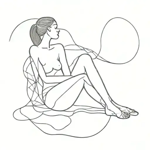 Drowned In Your Own Thought Abstract