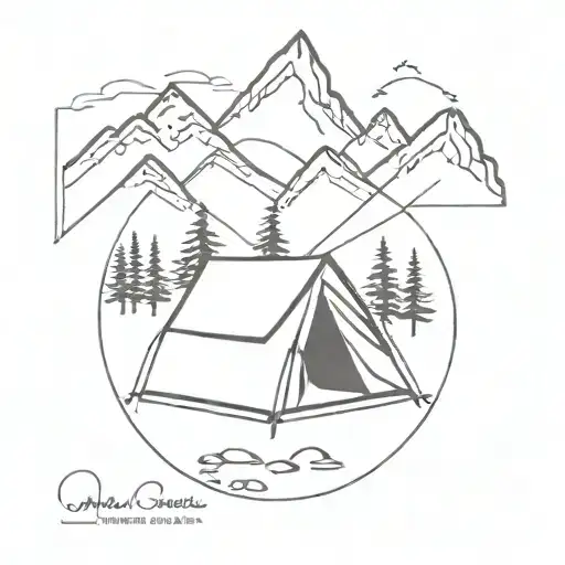 Mountains Camping Tent