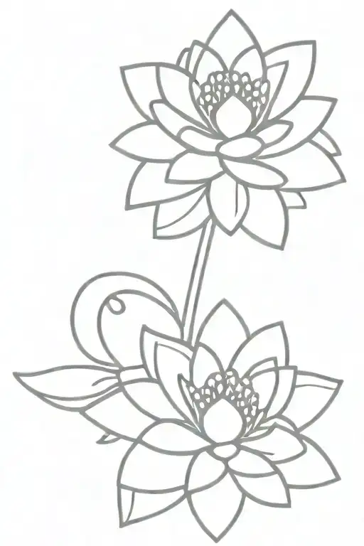 One Aztec Flower With No Stem