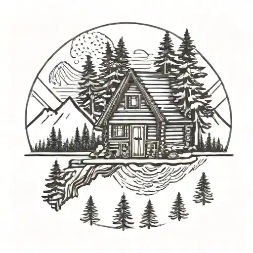 Above And Beyond Mountain Rentals With A Log Cabin