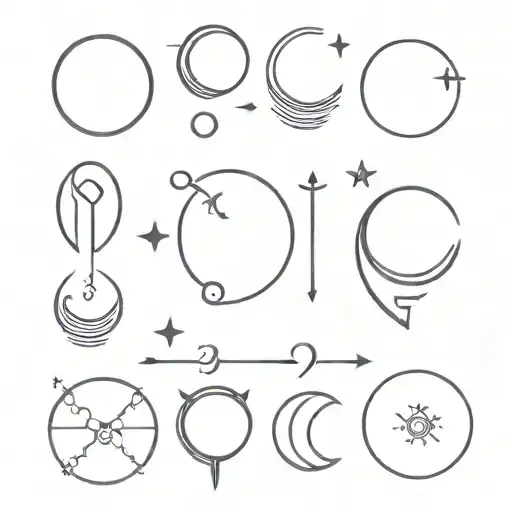 Coding Symbols Moon Heart