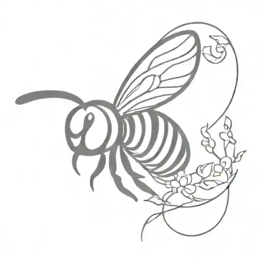 Bee Flying