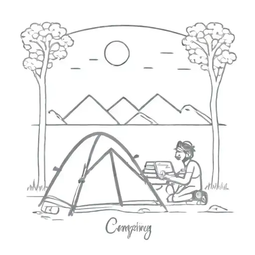 Friendship Camping Laugh