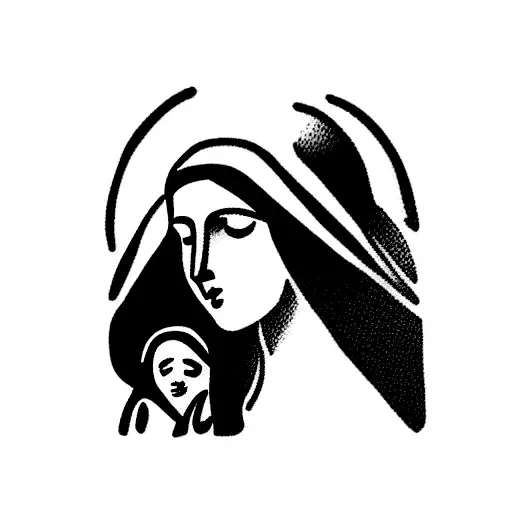 Virgin Mary With Child
