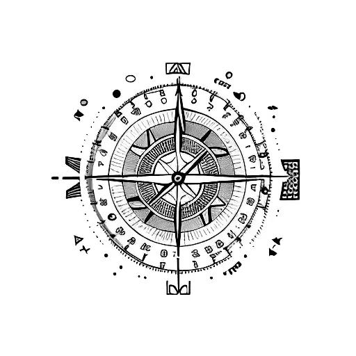 A Girl Travelling In S Time Compass